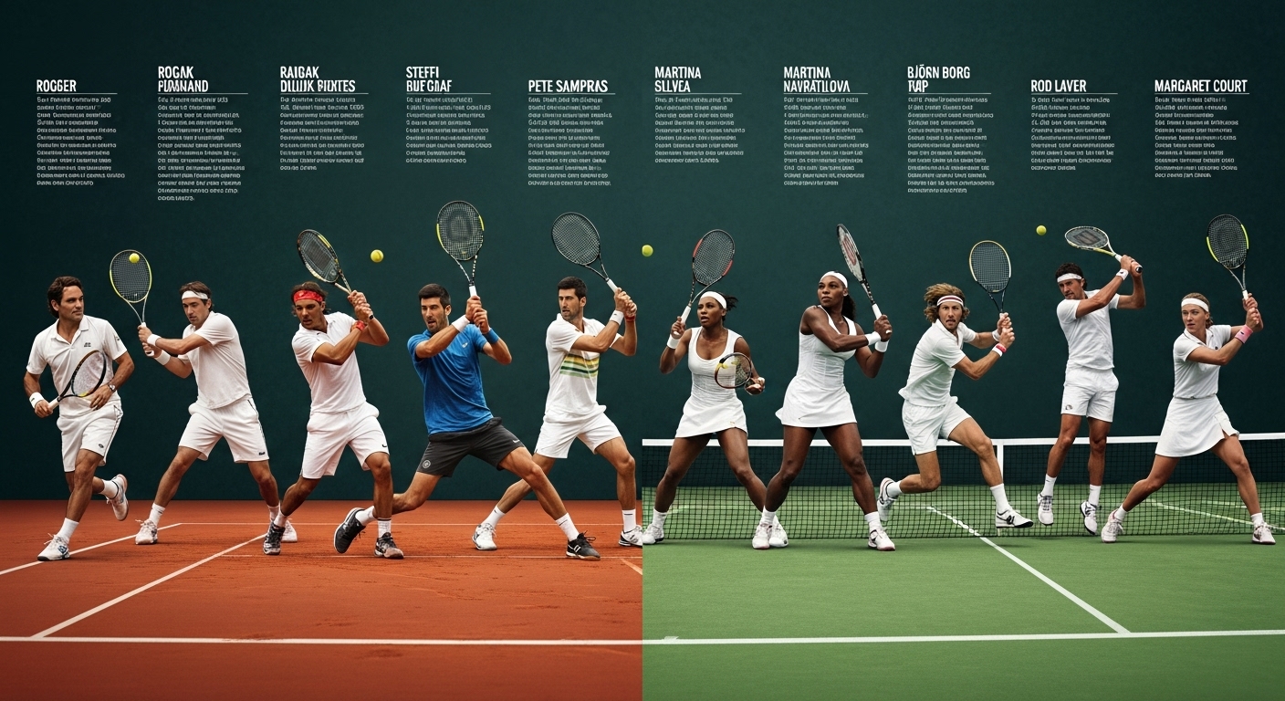 Legenda Tenis: 10 Pemain Terhebat Sepanjang Masa dan Warisan Mereka